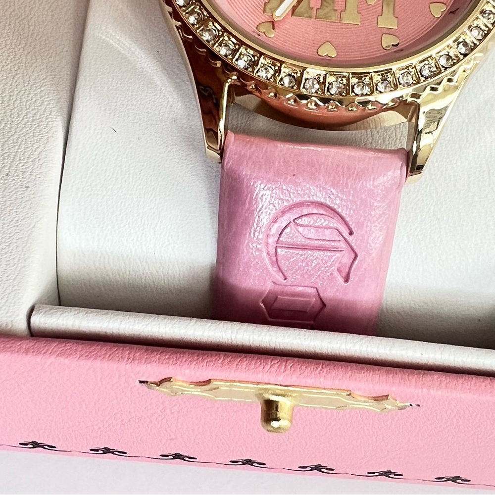 NWT Juicy Couture Pink 'Dump Him’ Watch - Picture 15 of 16